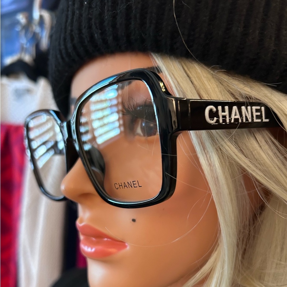 CHANEL Acetate Square Protective Screen Eyewear Model 5408 - Picture 4 of 15